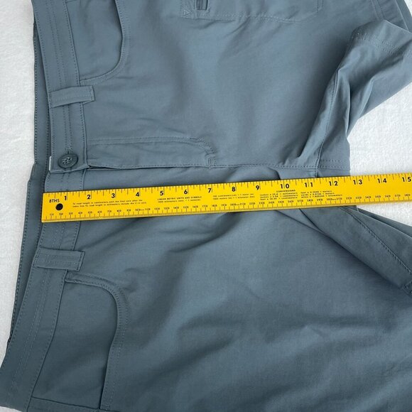 Eddie Bauer‎ Cargo Hiking Utility Shorts Casual Outdoor Plus Size Blue Womens 16 - Picture 9 of 12